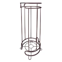 Gia Oil Rubbed Bronze Toilet Paper Holder, 15.5"
