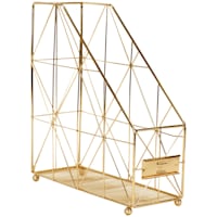 Keira Harvest Gold Wire File & Magazine Organizer