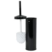 Retro Black Metal Toilet Bowl Brush