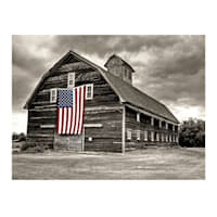 American Barn Textured Canvas Wall Art, 30x40