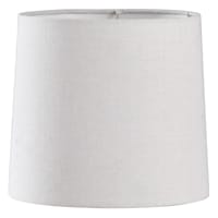 Cream Linen Blend Accent Lamp Shade, 9"