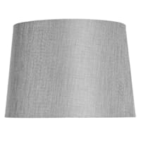 Light Grey Medium Table Lamp Shade, 14x10x12