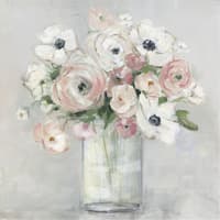 Love Bouquet Canvas Wall Art, 35"