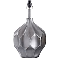 Metallic Medium Table Lamp Base, 18"