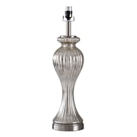 Mercury Glass Large Table Lamp Base, 25"