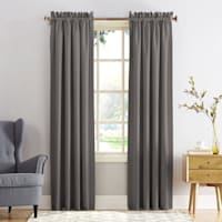 Madison Steel Pole Top Room Darkening Curtain Panel, 84"