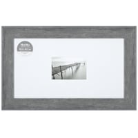 Pick & Mix 8x10 Matted to 5x7 Air Float Linear Wall Frame, White