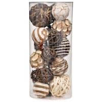 Assorted Orb Fillers, Brown