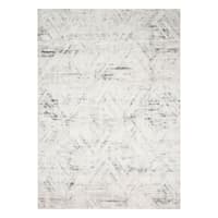(B593) Boulder Ivory Area Rug, 5x7