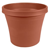 Terracotta Terra Living Outdoor Planter with Pre-Drilled Hole, Large