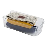 Clear Closet Storage Bin, 12.5x6.25