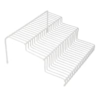 3-Tier White Wire Spice Rack