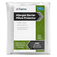 Asthma & Allergy Bed Pillow Protector, King