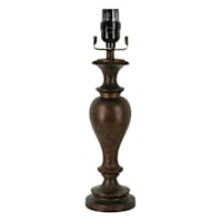 Bronze Table Lamp Base, 24"