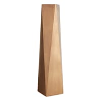Gold Geo Floor Vase, 36"