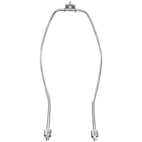 Silver Detachable Lamp Harp, 10"