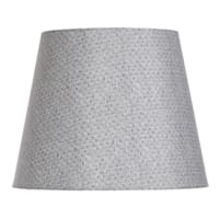 Grey Tweed Small Table Lamp Shade, 10x7x8
