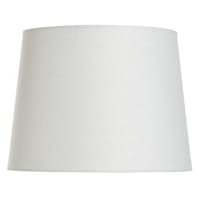 White Small Table Lamp Shade, 12x10x9