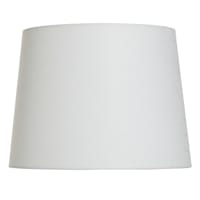 White Feather Print Small Table Lamp Shade, 12x10x9