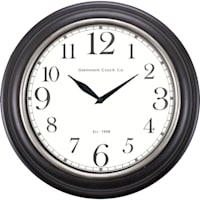 12x12 Vintage Postcard Roman Numeral Clock At Home 12x12 Vintage Postcard Roman Numeral Clock At Home