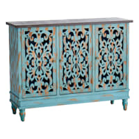 Found & Fable Northfield 3-Door Distressed Cabinet