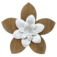 Rustic Flower Wall Art, 15"