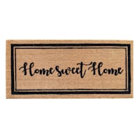 Home Sweet Home Coir Mat, 22x47