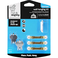 6-Piece Tool Free Wall Hanging Set