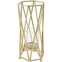 Metal Triangle Candleholder