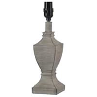 13in. Greyson Grey Resin Mini Accent Lamp