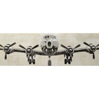Golden Age of Air Travel Canvas Wall Art, 60x20