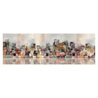 City of Color Canvas Wall Art, 60x20
