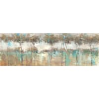 Turquoise Vista Canvas Wall Art, 60x20