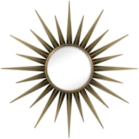 Starburst Round Wall Mirror, 17"