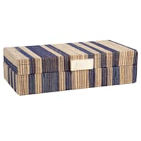 Blue Hyacinth Striped Box