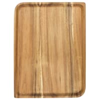 Acacia Wood Rectangle Serving Tray, Medium