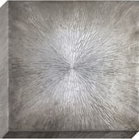 Glittered Abstract Burst Canvas Wall Art, 24"