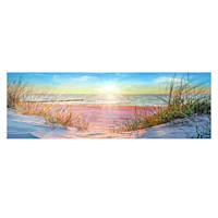 Beach View Canvas Wall Art, 36x12