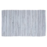 Denim Chindi Striped Accent Rug, 27x45