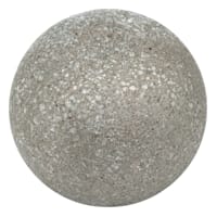 Gold Frosted Glass Ball, 4"