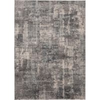 (D451) Sabrina Grey Multicolor Woven Runner, 2x6