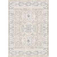(D452) Shaydon Grey & Multicolor Woven Runner, 2x6