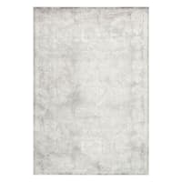 (A446) Found & Fable Infinity Grey Area Rug, 5x8