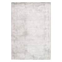 (A446) Found & Fable Infinity Grey Area Rug, 8x10