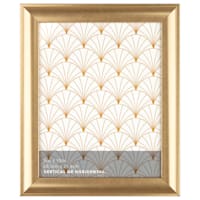 Gold Scoop Profile Tabletop Picture Frame, 8x10