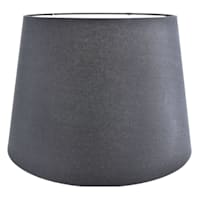 Black Large Table Lamp Shade, 17x17x12