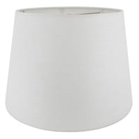 White Large Table Lamp Shade, 17x17x12