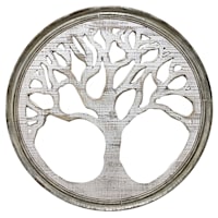 Wood Tree Cutout Wall Art, 31"