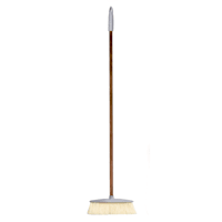 Bamboo Wood Premium Distressed Canoe Broom