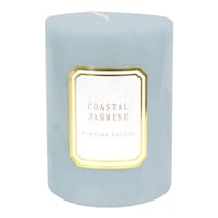 Providence Coastal Jasmine Scented Pillar Candle, 3x4